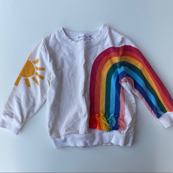 Yi Pei Ban Other - Yi Pei Ban | unisex rainbow sweatshirt w/ tassels